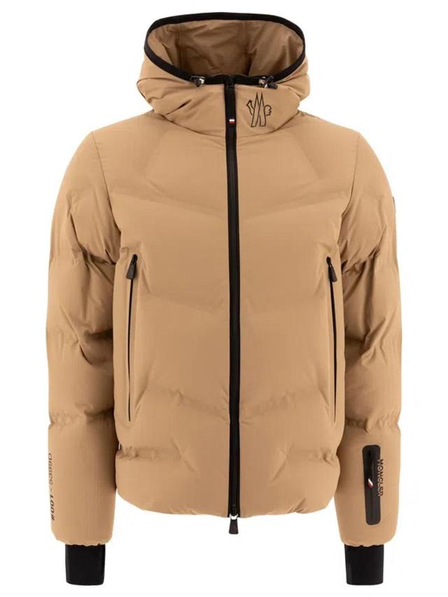 MONCLER Arcesaz Jackets Beige Product Image