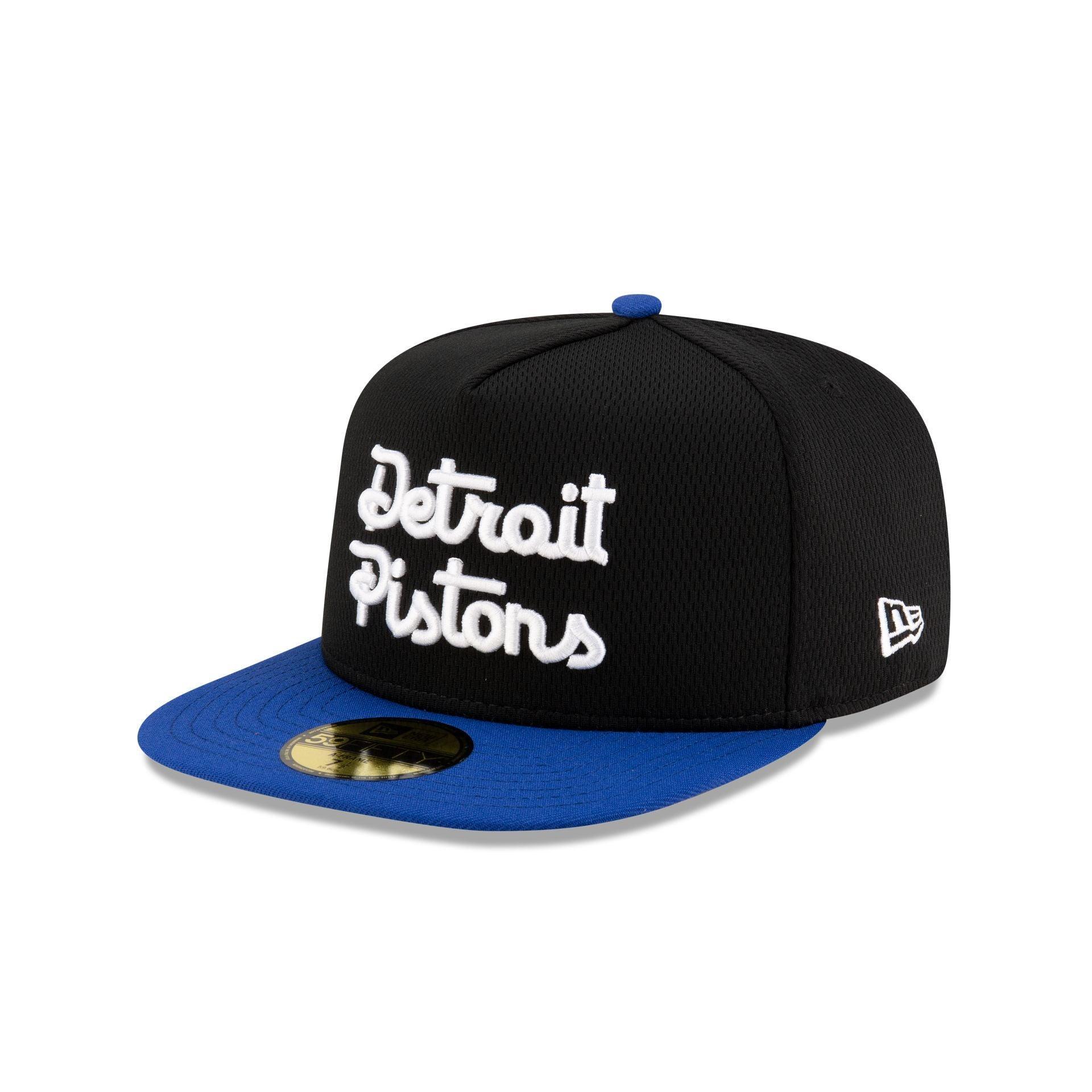 Detroit Pistons Dashmark Mesh 59FIFTY A-Frame Fitted Hat Male Product Image