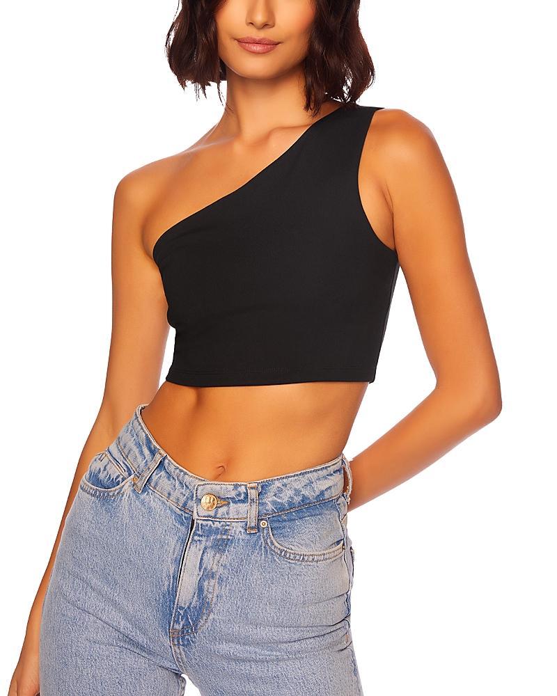 Susana Monaco One Shoulder Crop Top Product Image