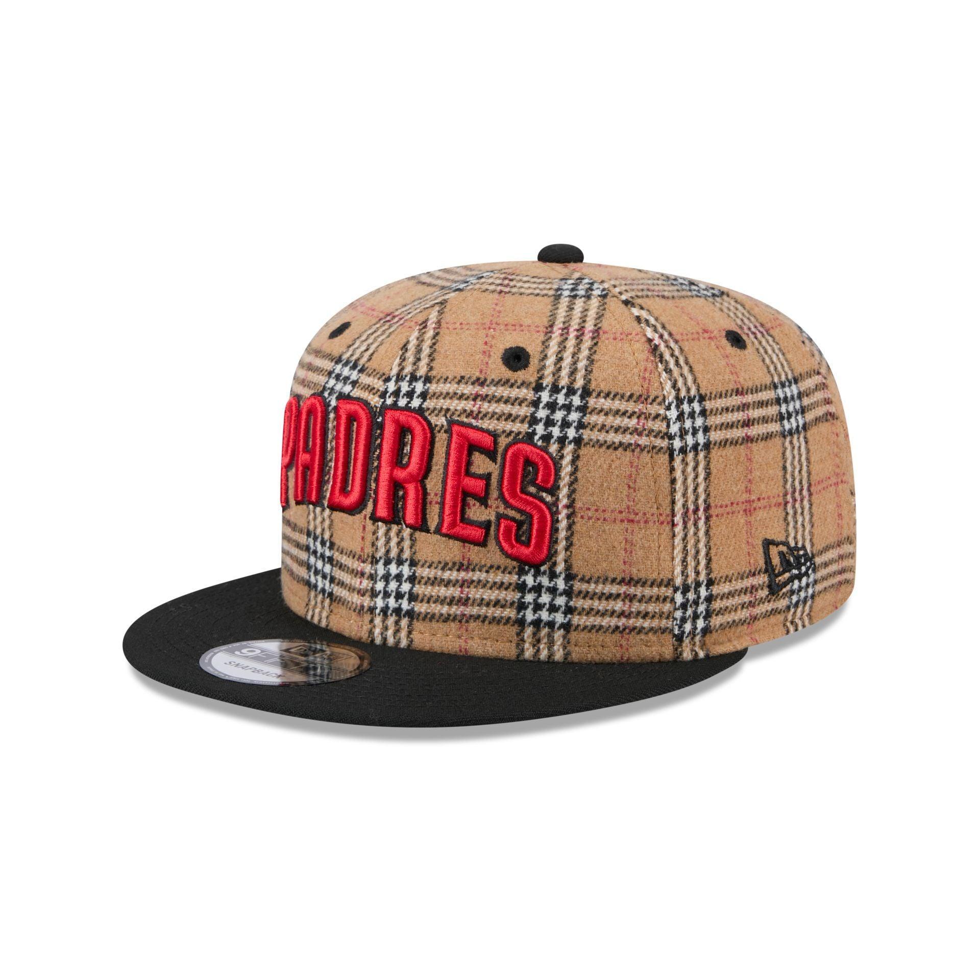 San Diego Padres Tan Tartan 9FIFTY Snapback Hat Male Product Image