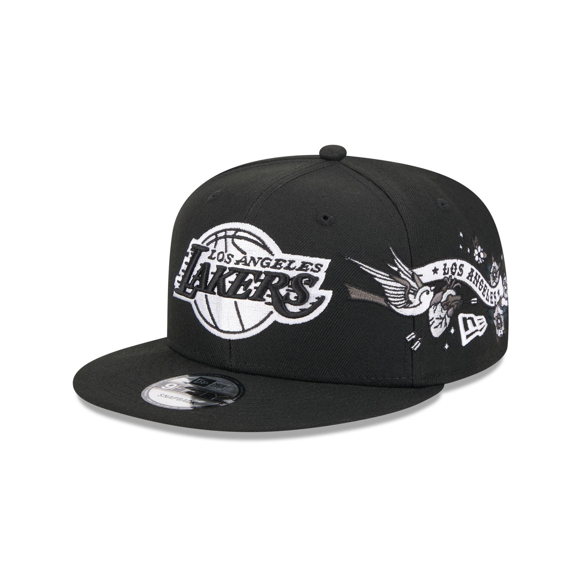 Los Angeles Lakers City Art 9FIFTY Snapback Hat Male Product Image