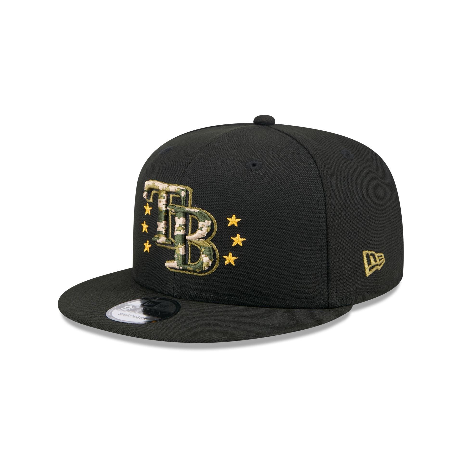 Tampa Bay Rays Armed Forces Day 2024 9FIFTY Snapback Hat Male Product Image