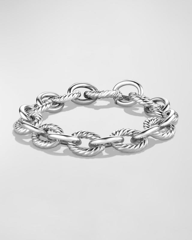 Womens Large Oval Link Bracelet Product Image