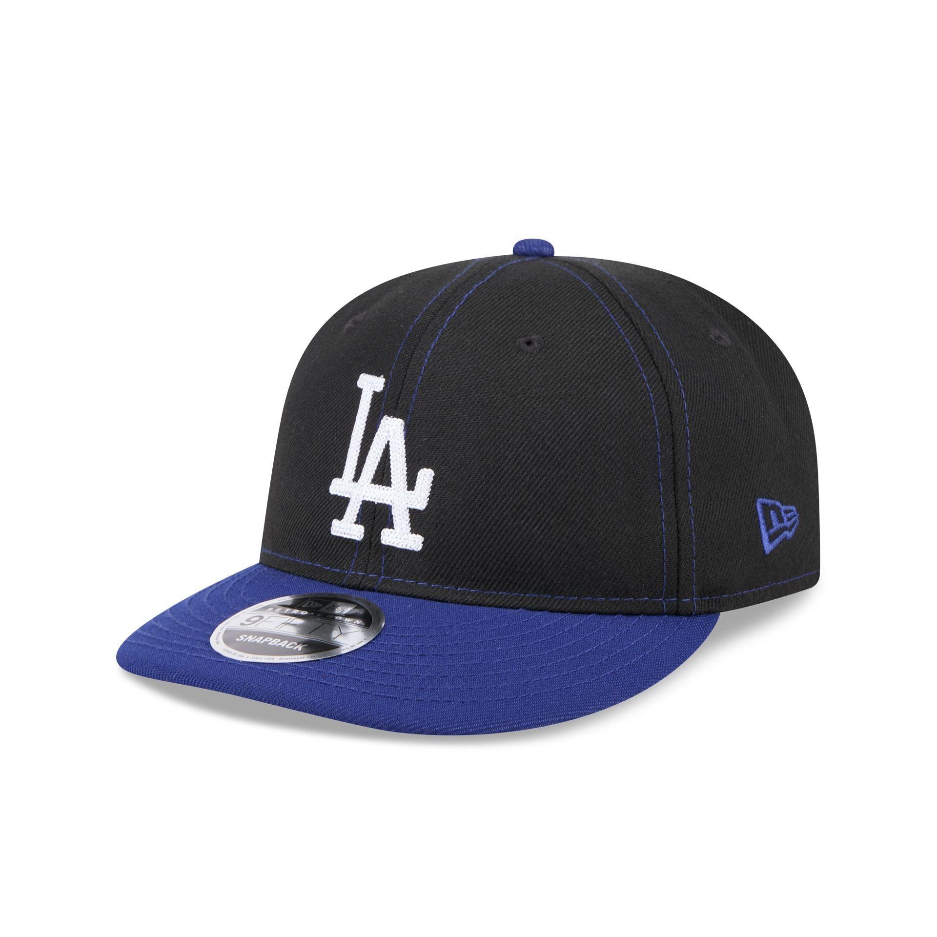 Los Angeles Dodgers Thunder Crown Retro Crown 9FIFTY Snapback Hat Male Product Image