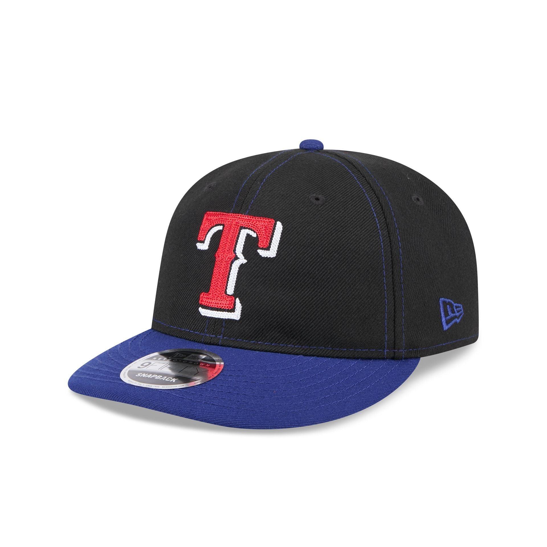 Texas Rangers Thunder Crown Retro Crown 9FIFTY Snapback Hat Male Product Image