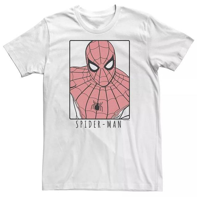 Big & Tall Marvel Spider-Man Far From Home Ornate Poster Tee, Mens Product Image