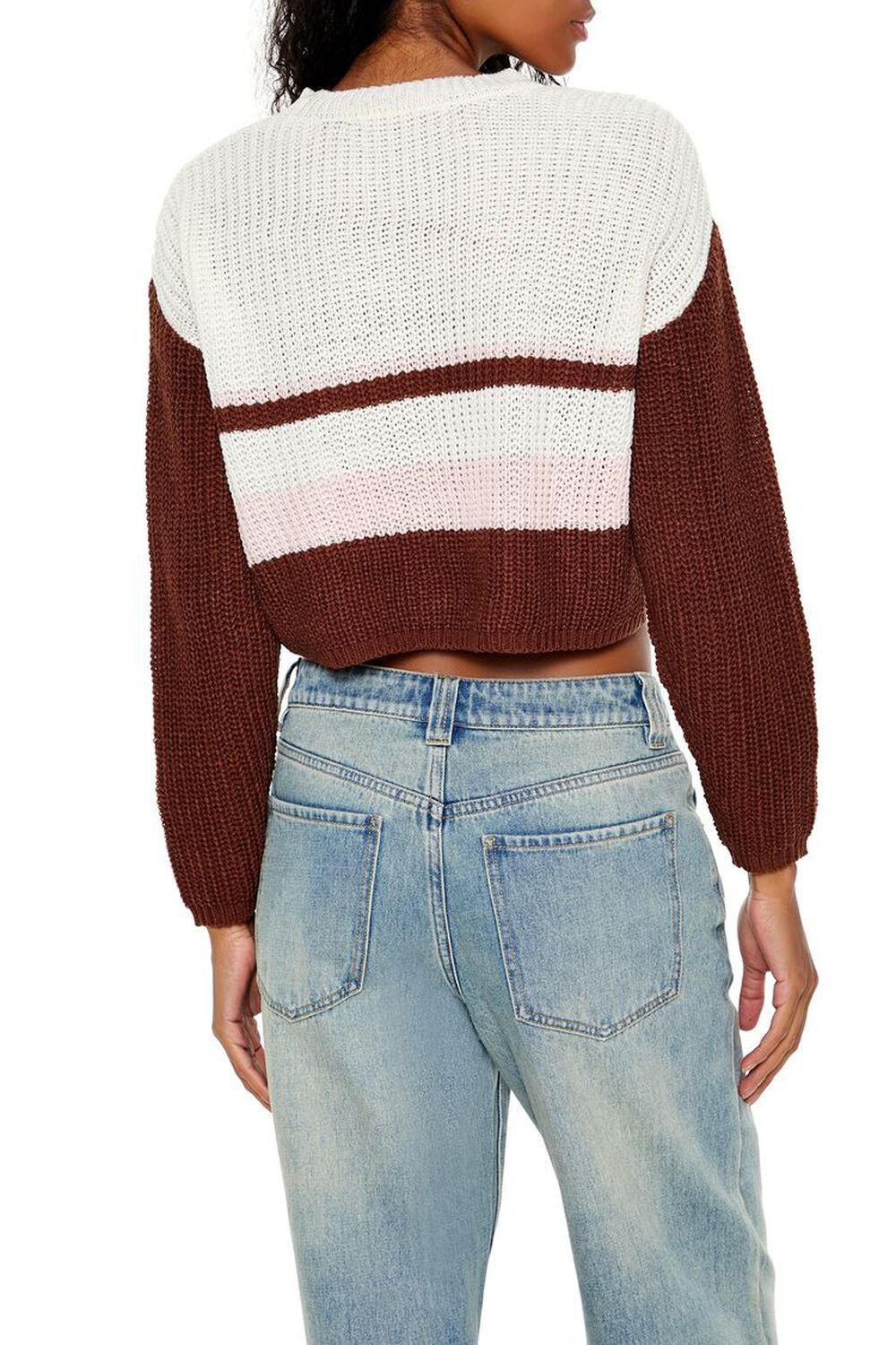 Colorblock Cropped Sweater | Forever 21 Product Image