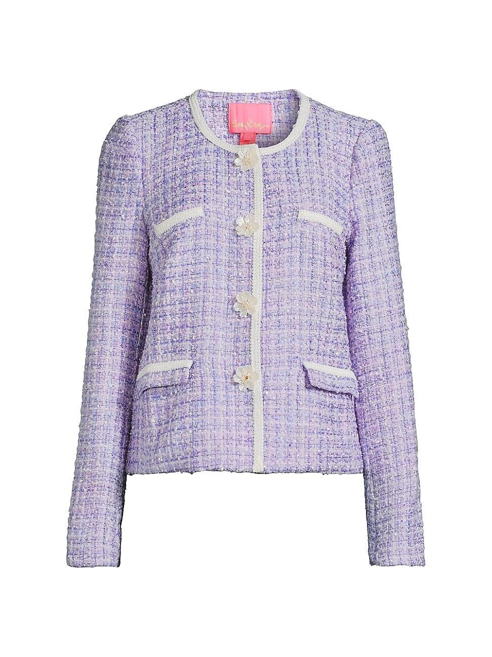 Womens Jaden Tweed Boucl Jacket Product Image