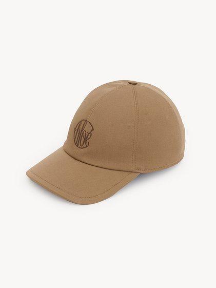 Swing cap in cotton gabardine Product Image