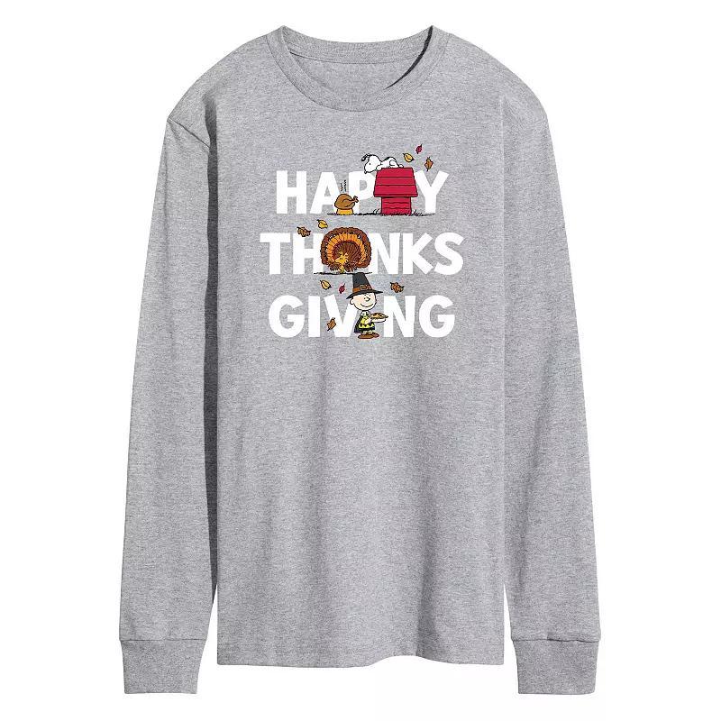 Mens Peanuts Happy Thanksgiving Tee Product Image