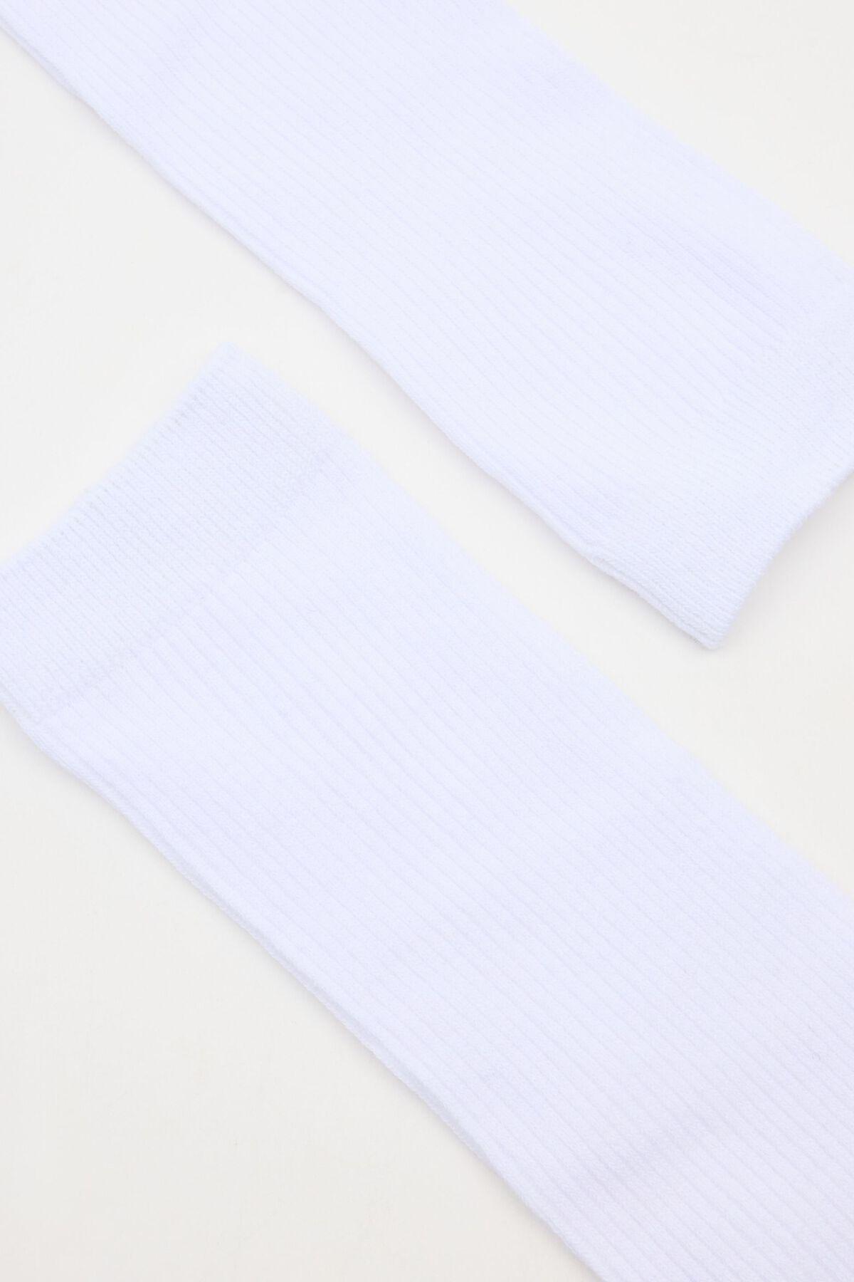 Ribbed Knee High Socks Product Image