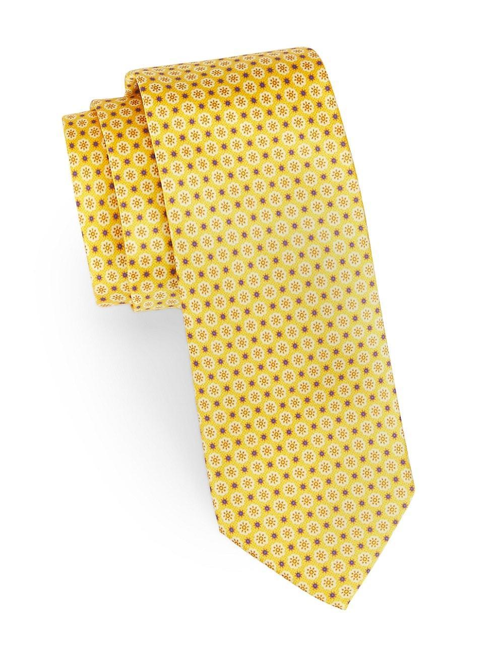 Mens Silk Floral Tie Product Image