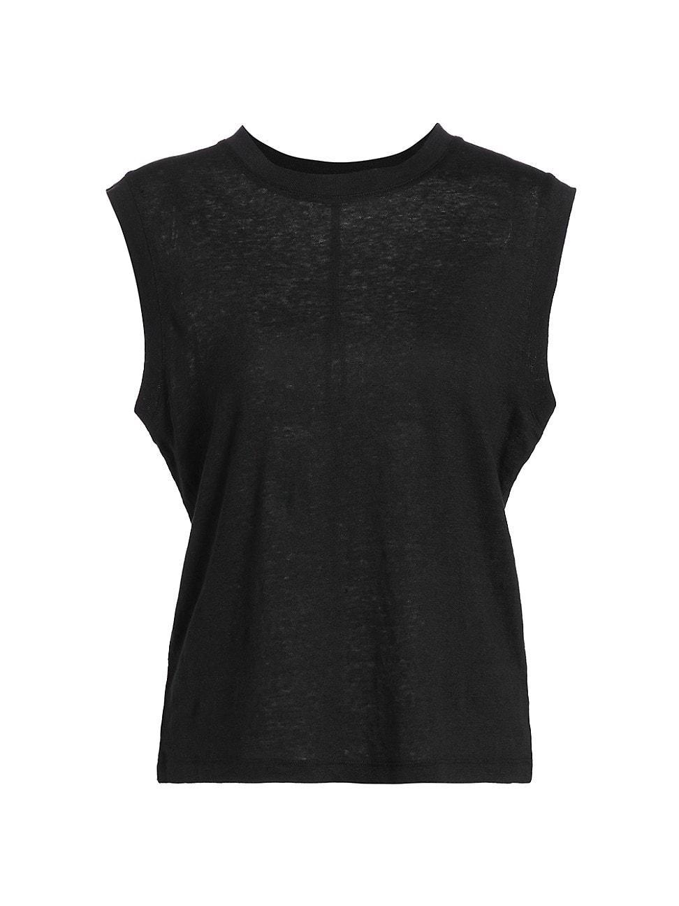 Womens Crop Muscle T-Shirt Product Image