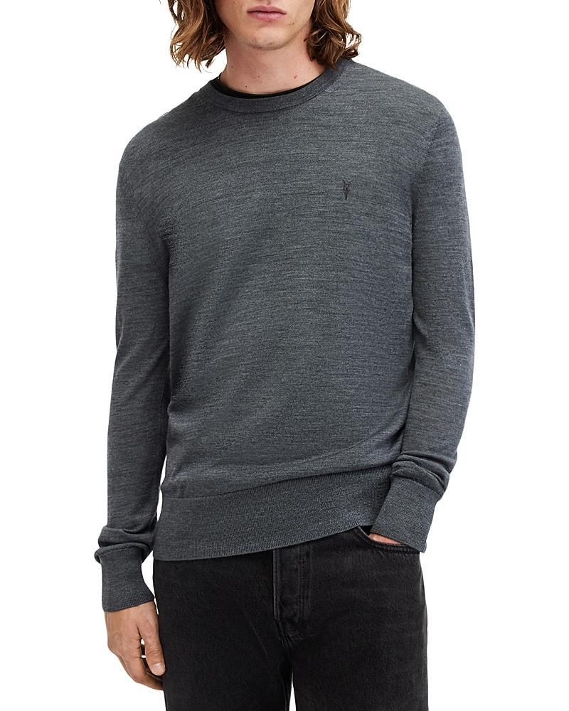 ALLSAINTS Mode Regular Fit Merino Wool Sweater In Smith Blue Product Image