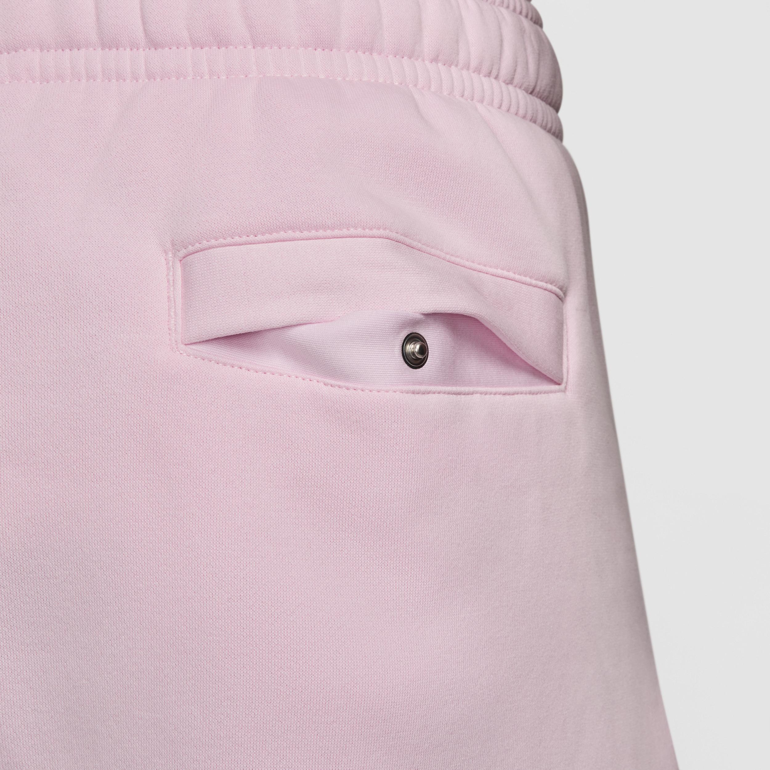 Nike Mens Club Fleece Shorts - Pink Foam/White/White Product Image