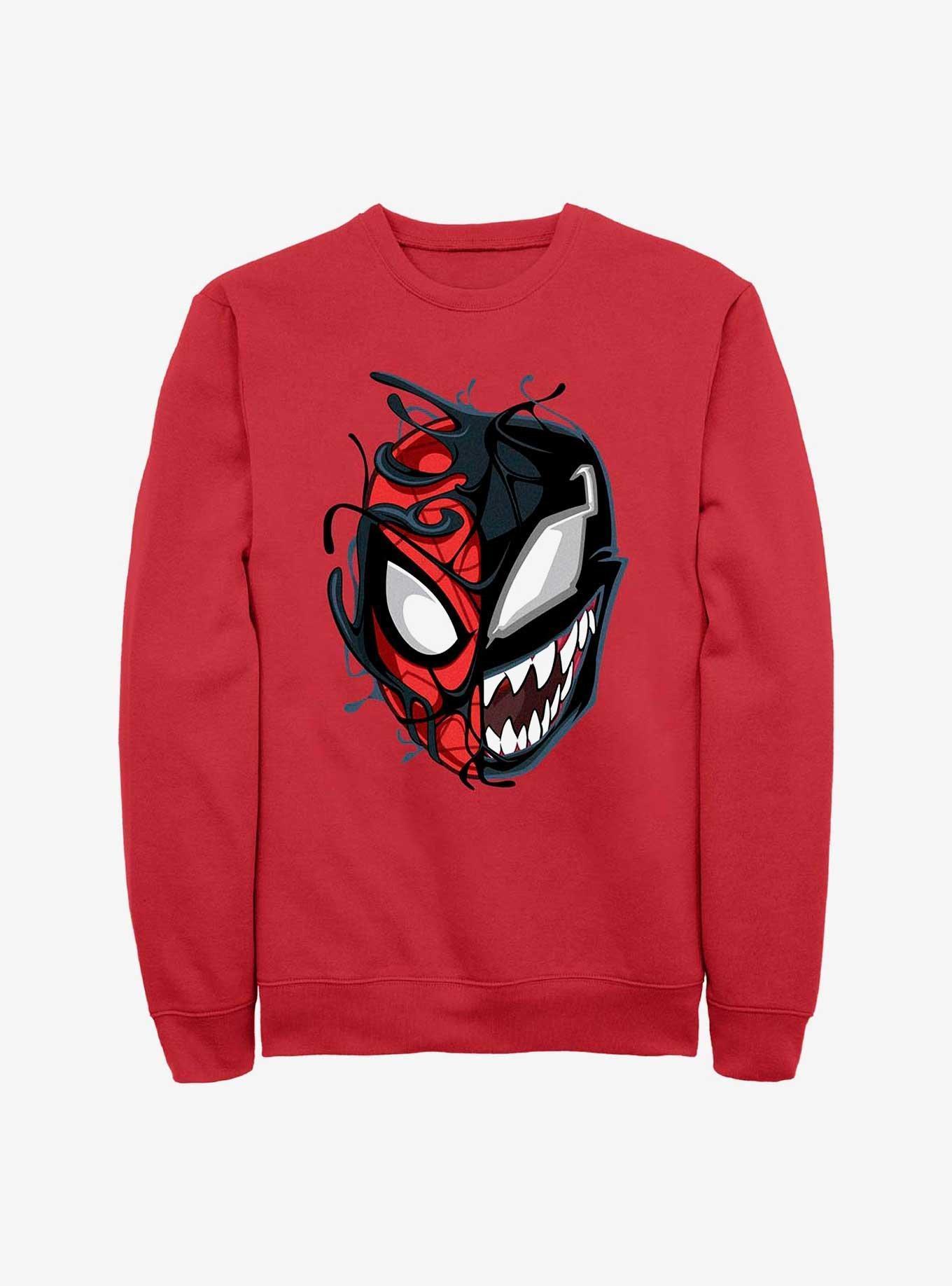 Marvel Spider-Man Split Venom Sweatshirt Product Image