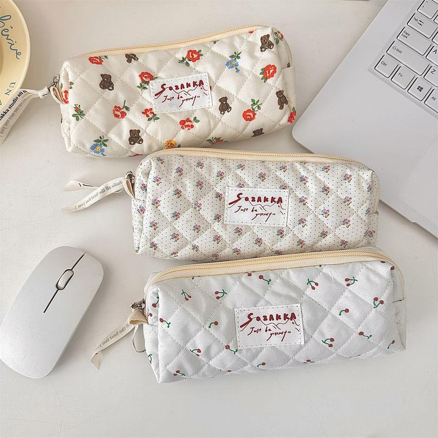 Lettering Tag Cosmetic Pouch Product Image