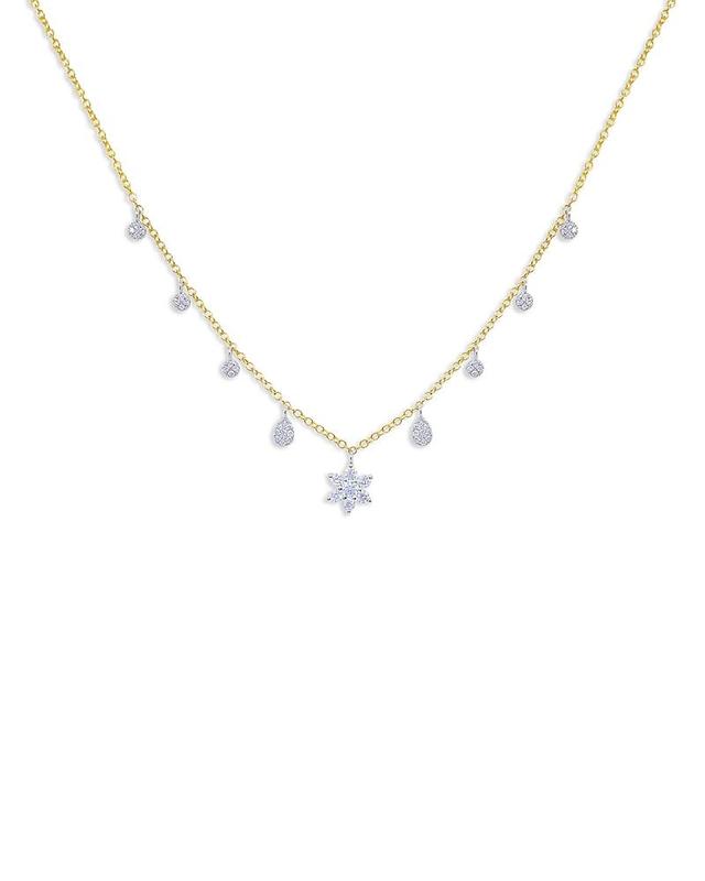 Womens Two-Tone 14K Gold & 1.80 TCW Diamond Necklace Product Image