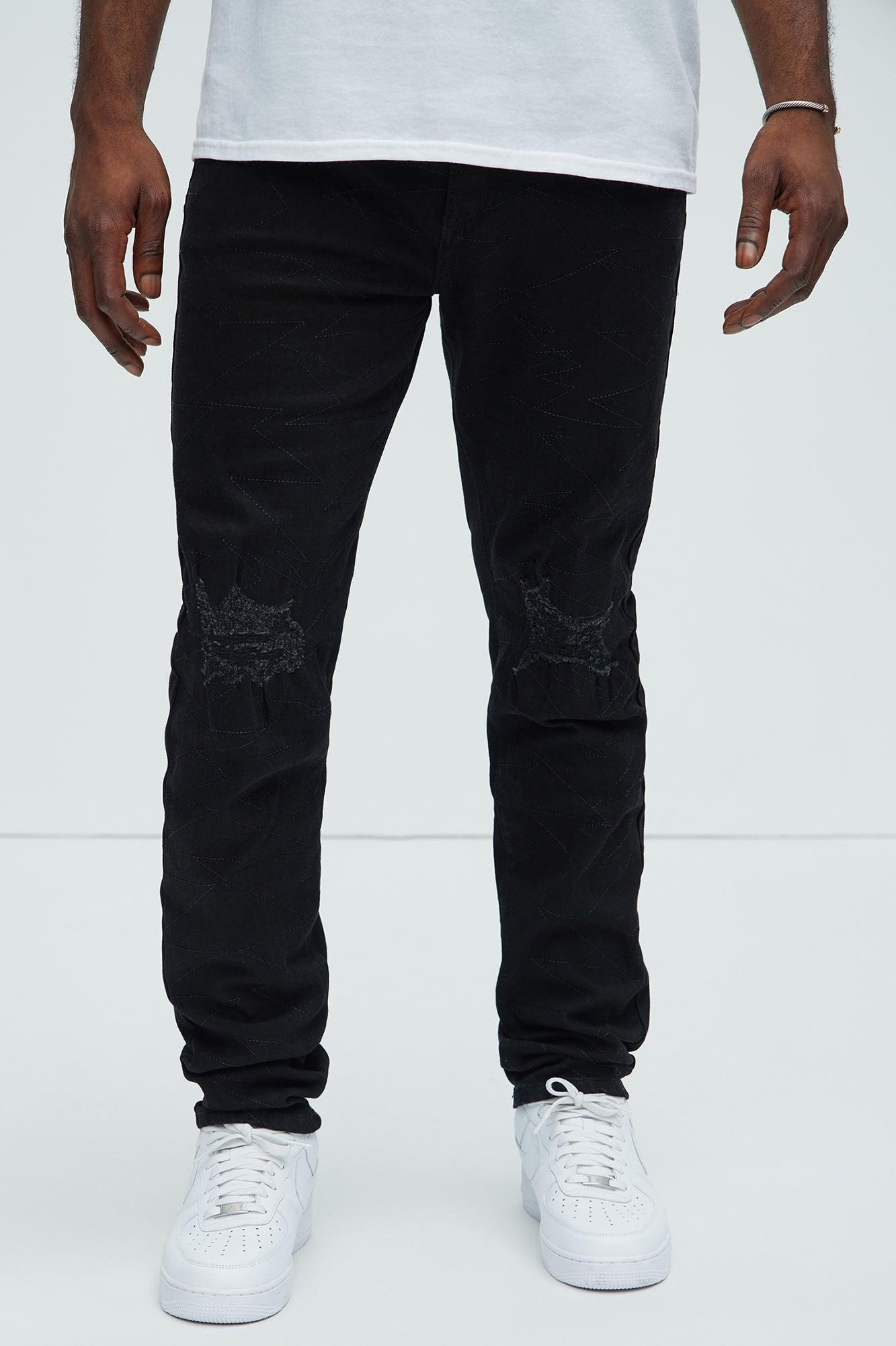 Got To Stay Up Slim Jeans - Black Product Image