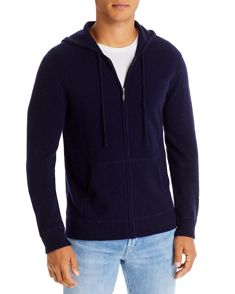 The Mens Store at Bloomingdales Cashmere Zip Front Hoodie Product Image