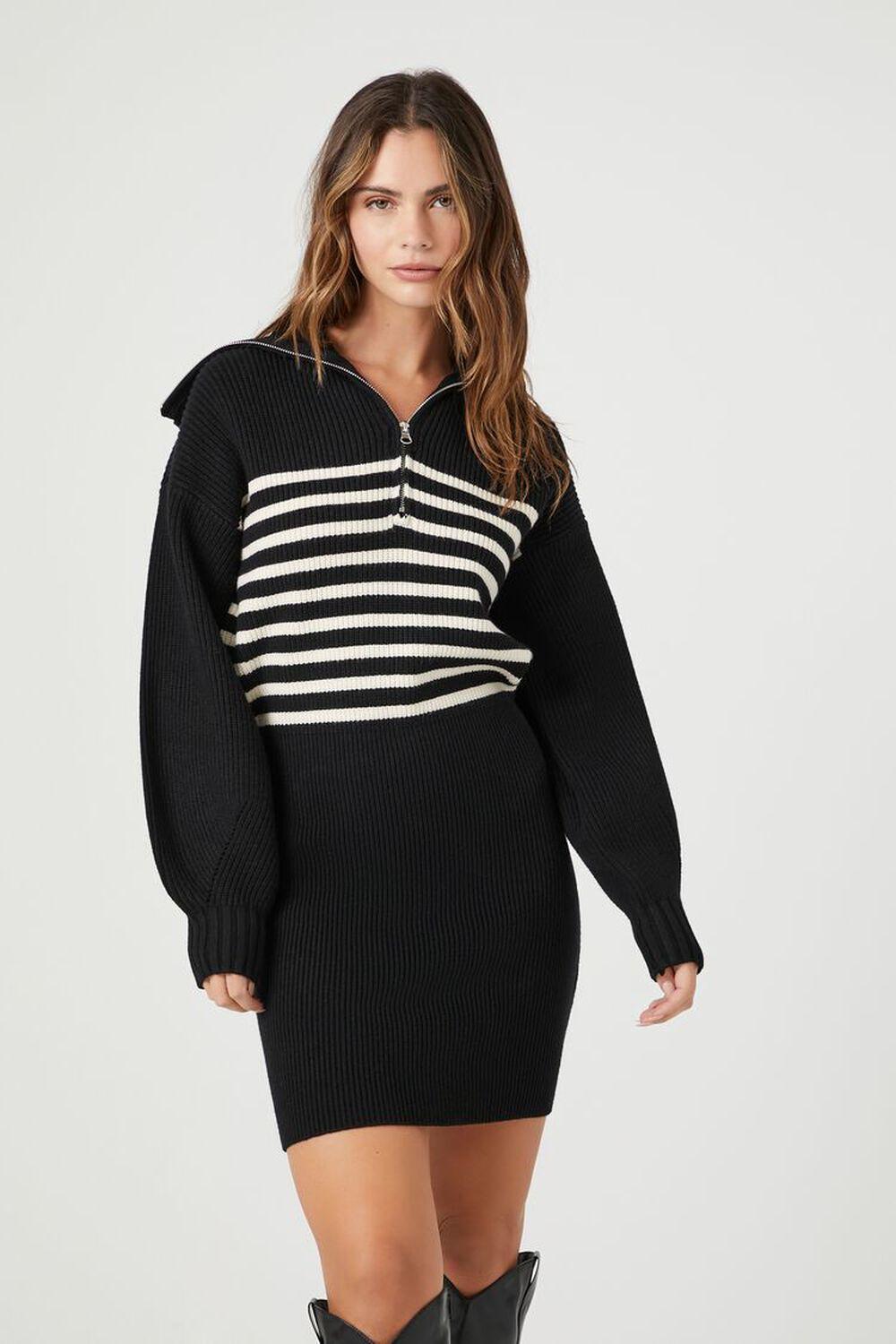 Striped Sweater Mini Dress | Forever 21 Product Image