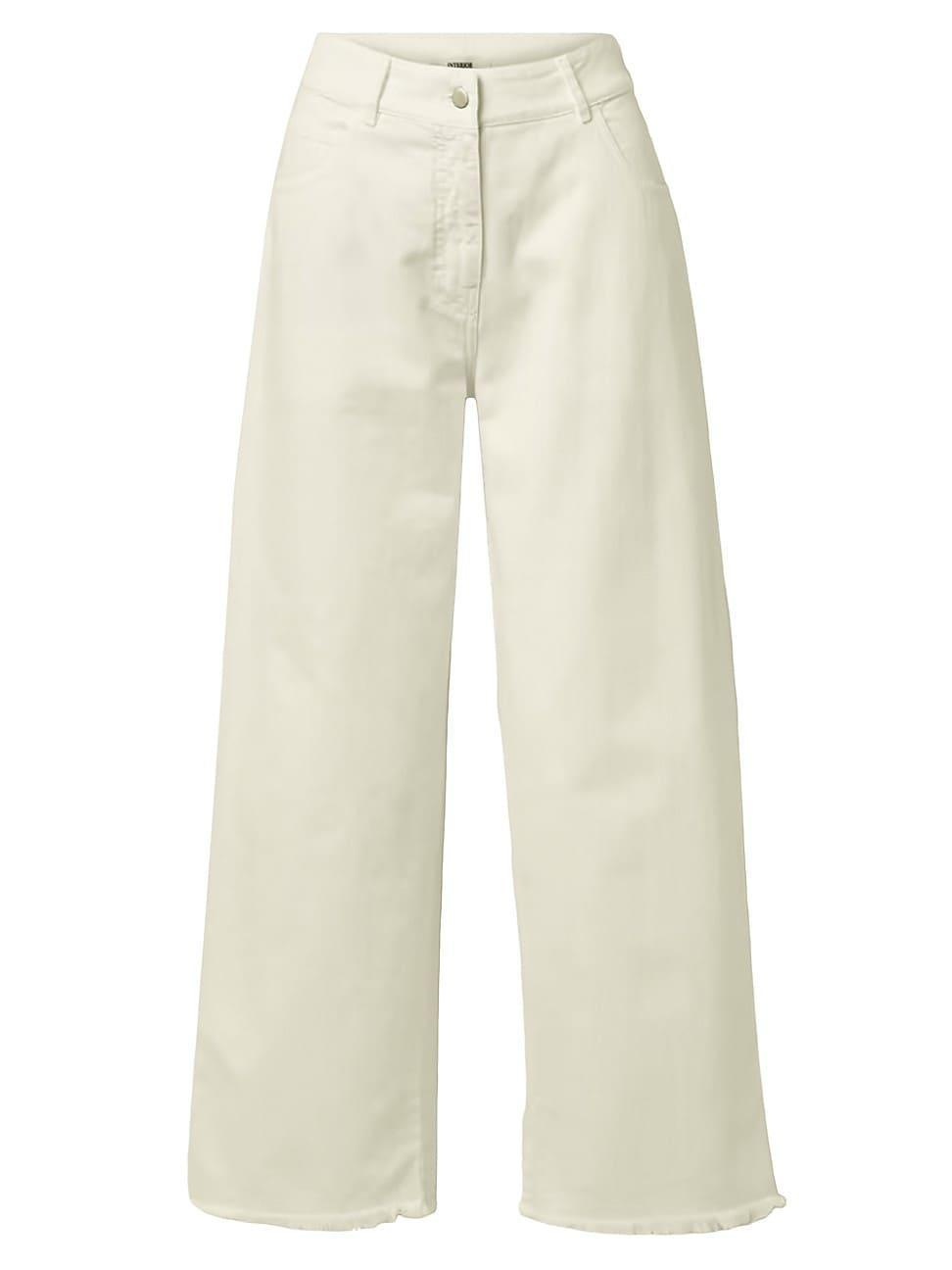 Womens The Clarice Wide-Leg Jeans Product Image