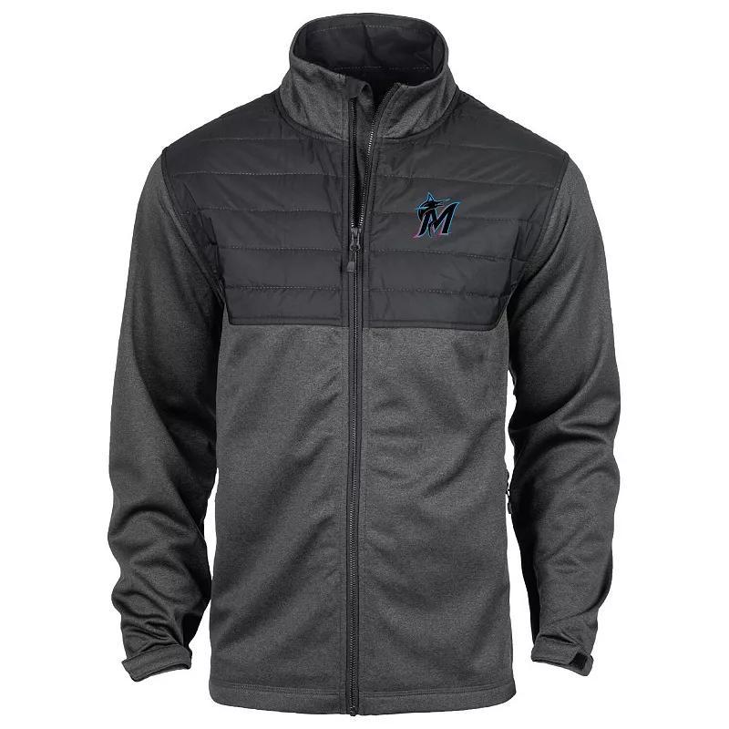 Mens Dunbrooke Heather Black Jacksonville Jaguars Explorer Tech Full-Zip Jacket Product Image