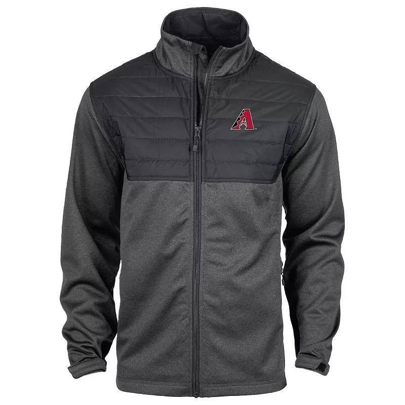 Mens Dunbrooke Heather Black Jacksonville Jaguars Explorer Tech Full-Zip Jacket Product Image