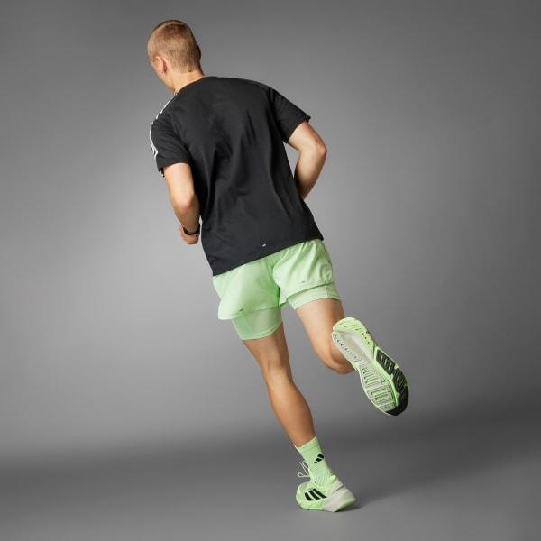 Own the Run 3-Stripes 2-in-1 Shorts Product Image