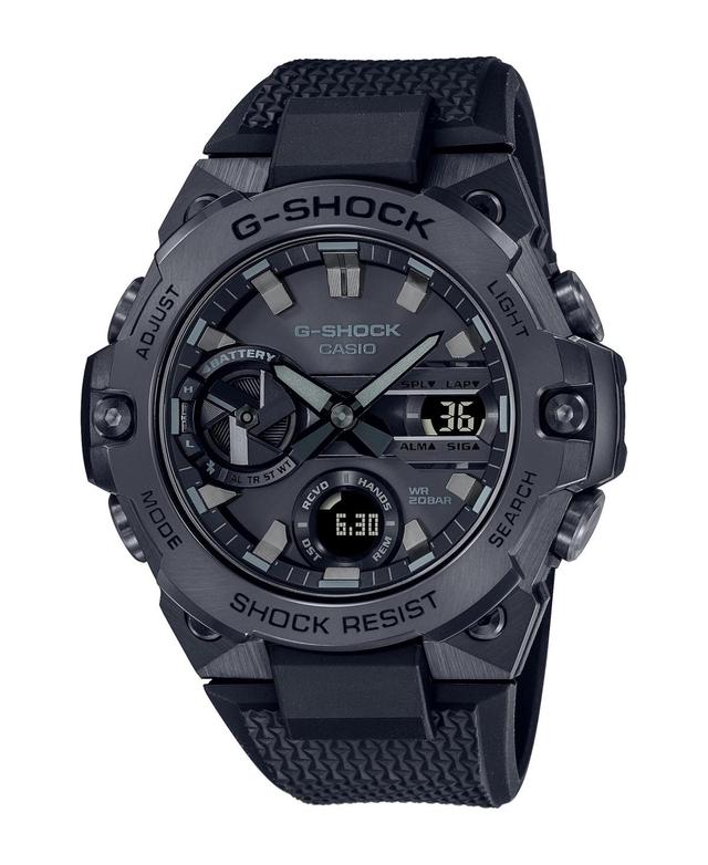 G-Shock Mens Blackout Ana-Digi Black Resin Strap Watch Product Image