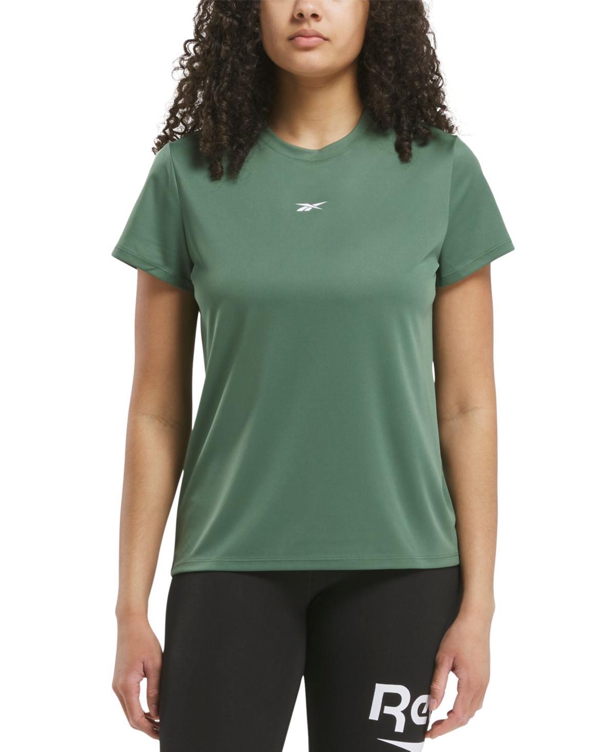 Reebok Womens Active Identity Performance Logo Tech T-Shirt Product Image