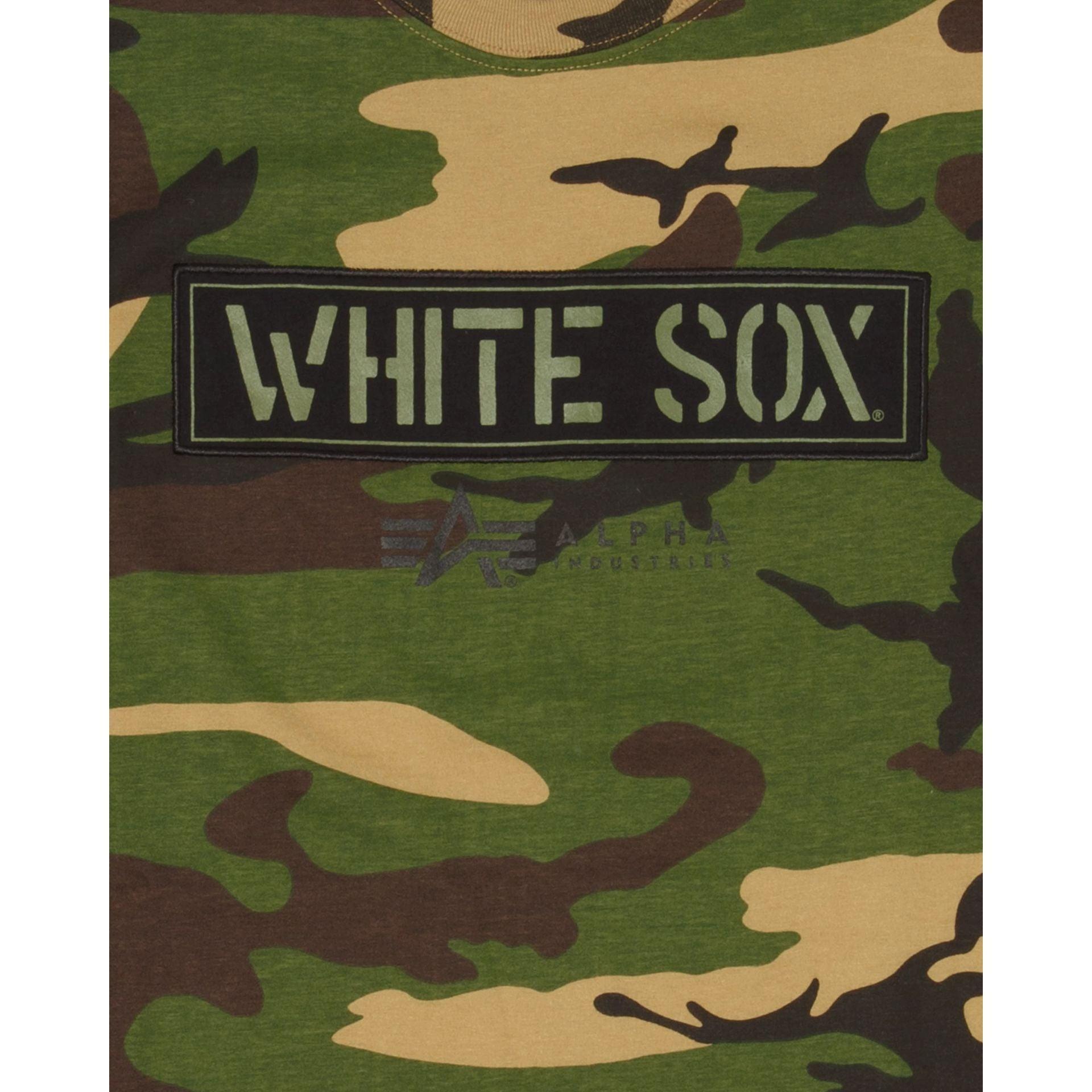 Alpha Industries X Chicago White Sox Camo T-Shirt Male Product Image