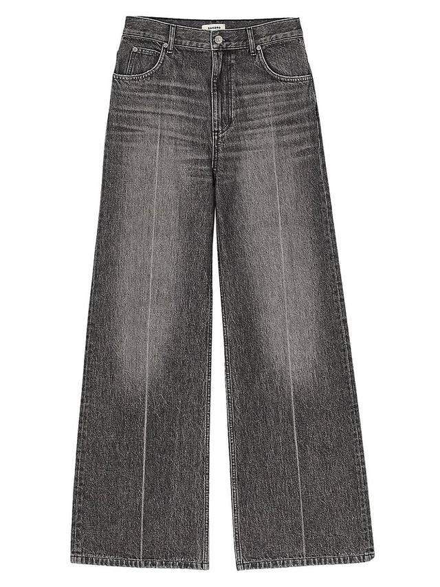 Womens Wide Leg Jeans Product Image