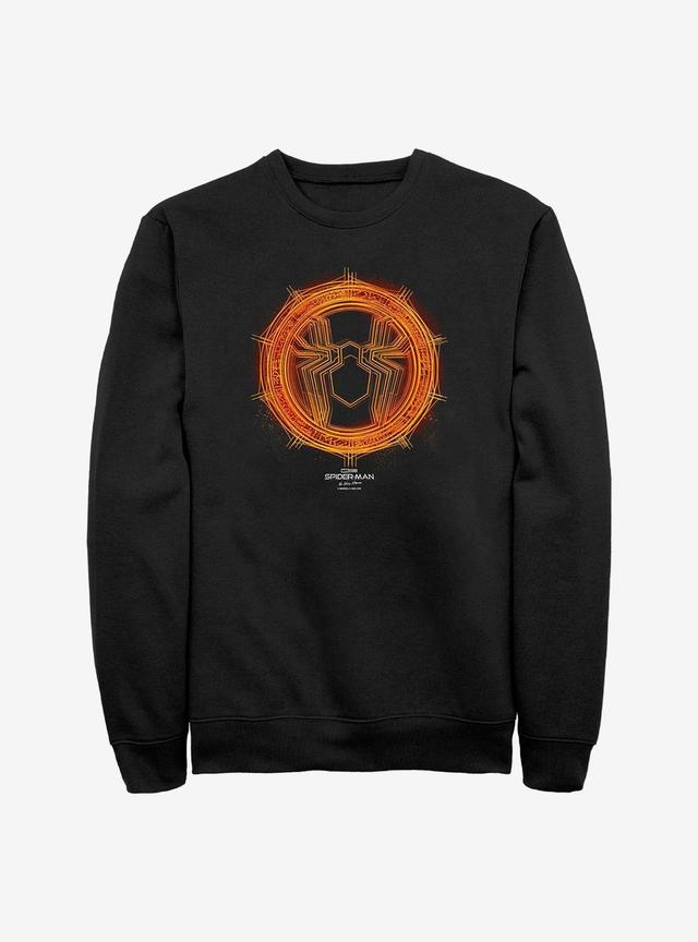 Marvel Spider-Man Gold Spider Crew Sweatshirt Product Image