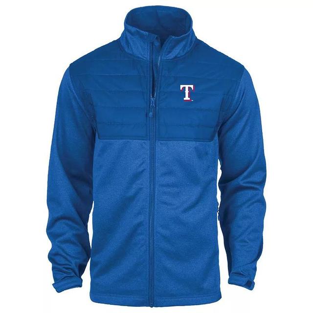 Mens Dunbrooke Heather Royal Texas Rangers Explorer Full-Zip Jacket Product Image