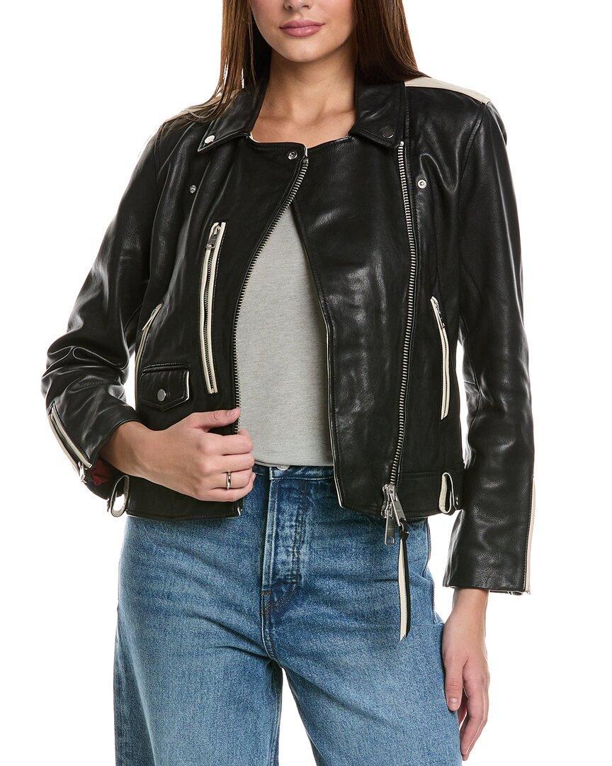 Balfern Leather Jacket In Black Product Image