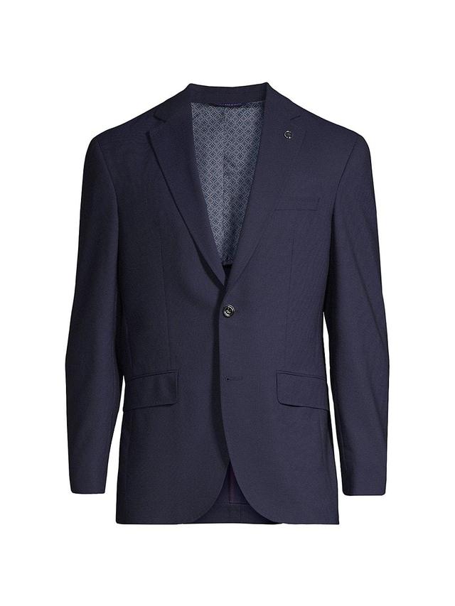 Ted Baker London Karl Trim Fit Stretch Solid Wool Blazer Product Image