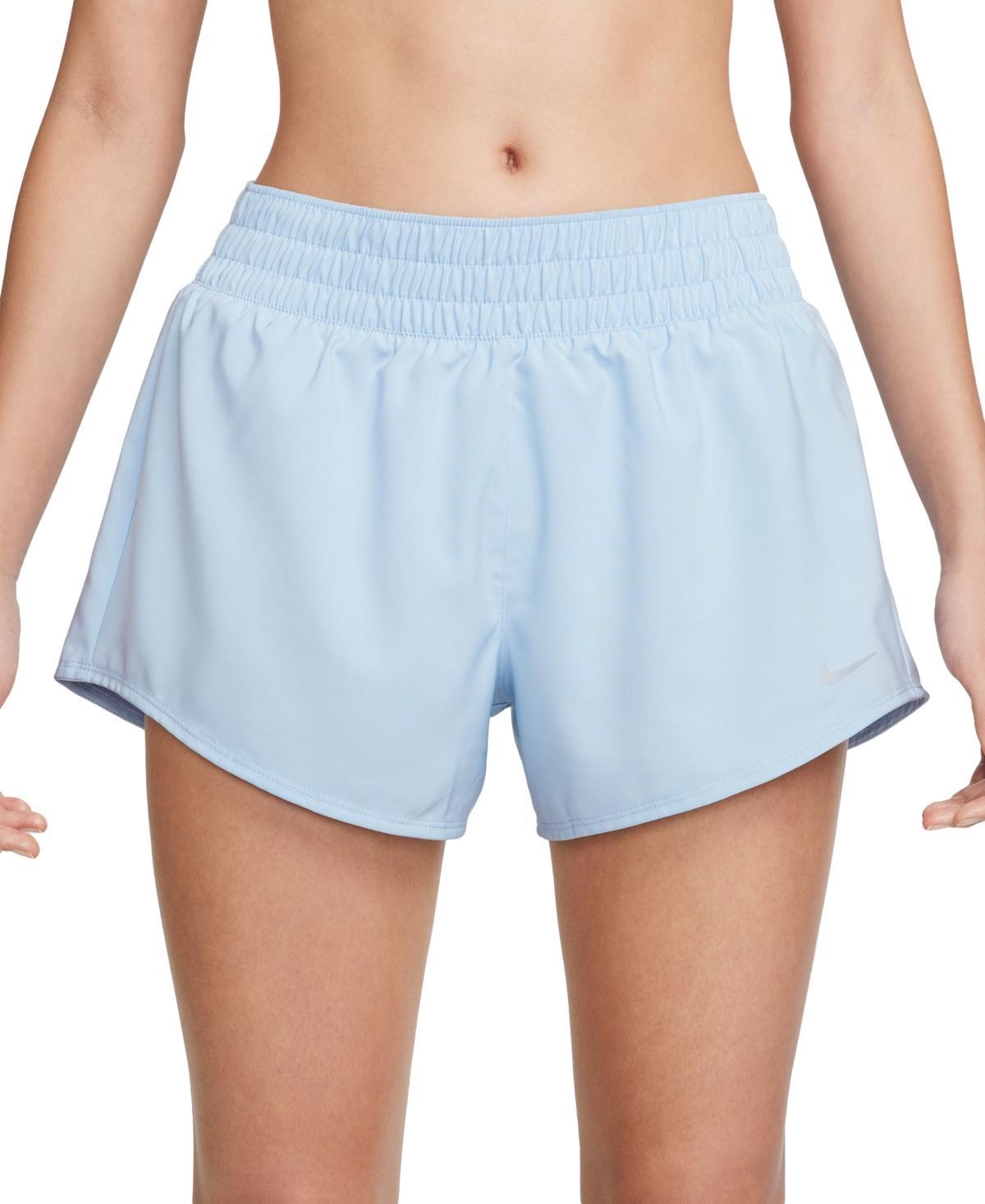 Women's One Dri-FIT Mid-Rise Brief-Lined Shorts Product Image