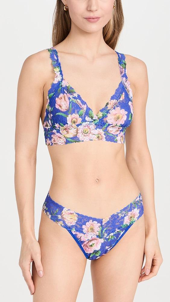 Hanky Panky Printed Crossover Bralette | Shopbop Product Image