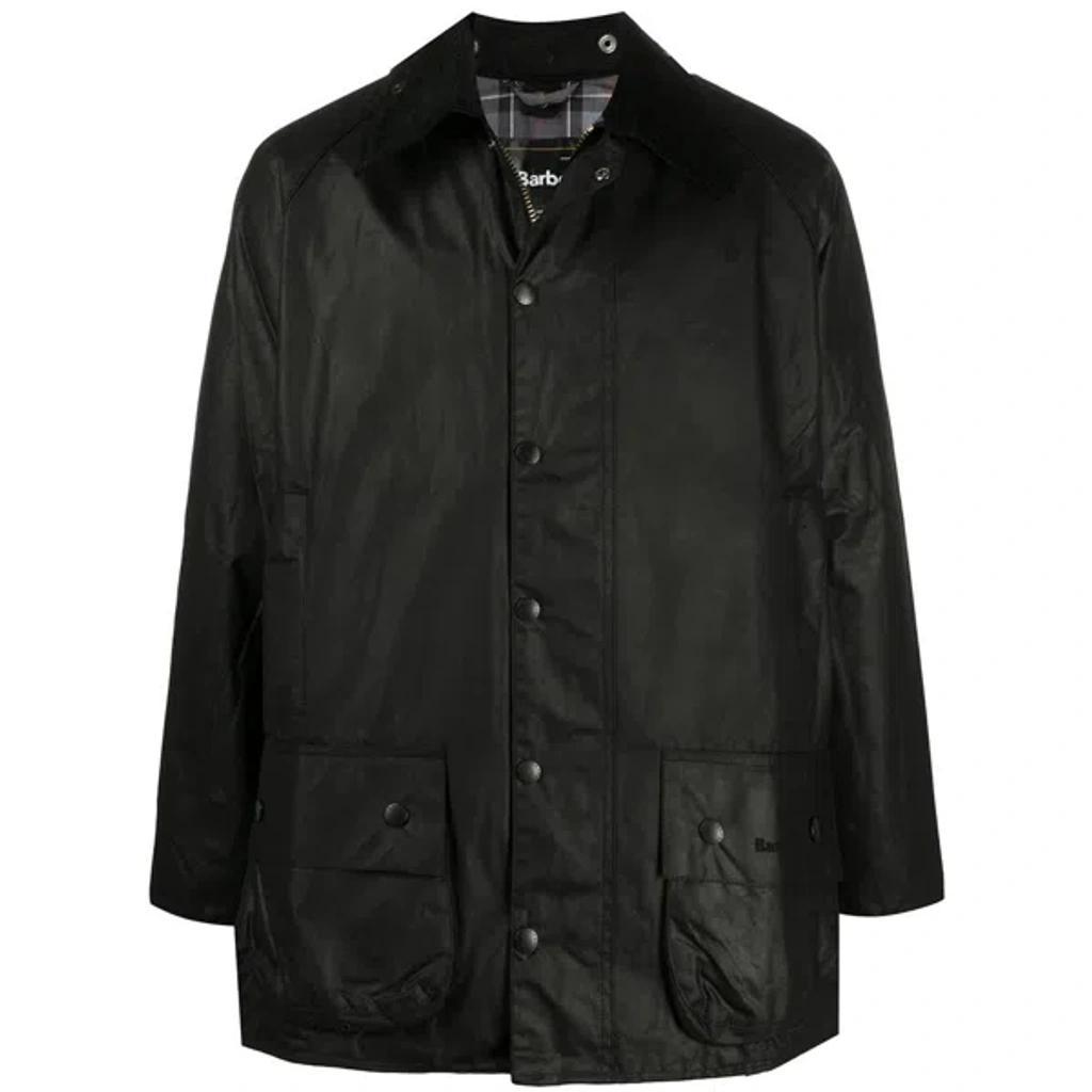 BARBOUR Bedale Wax Jacket In Black Product Image