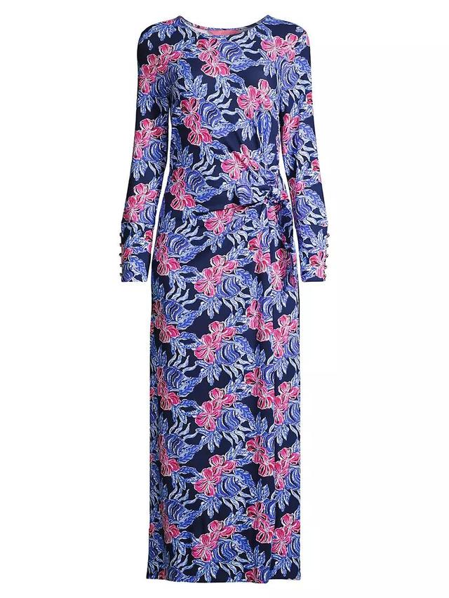 Bryson Floral Long-Sleeve Maxi Dress Product Image