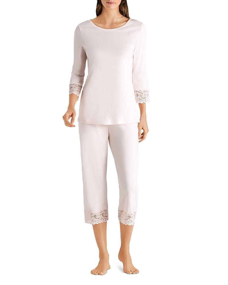 Hanro Moments Crop Pajama Set Women's Pajama Sets Product Image