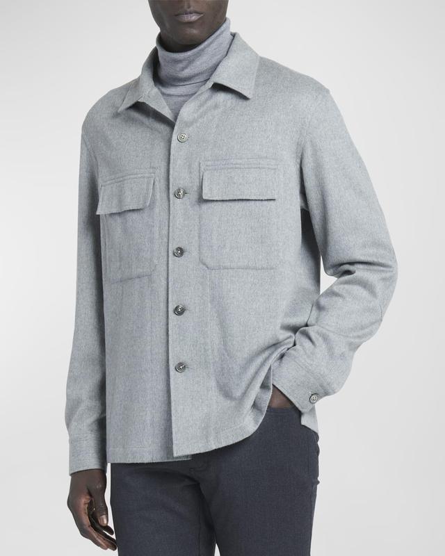 ZEGNA Alma Oasi Cashmere Overshirt Product Image