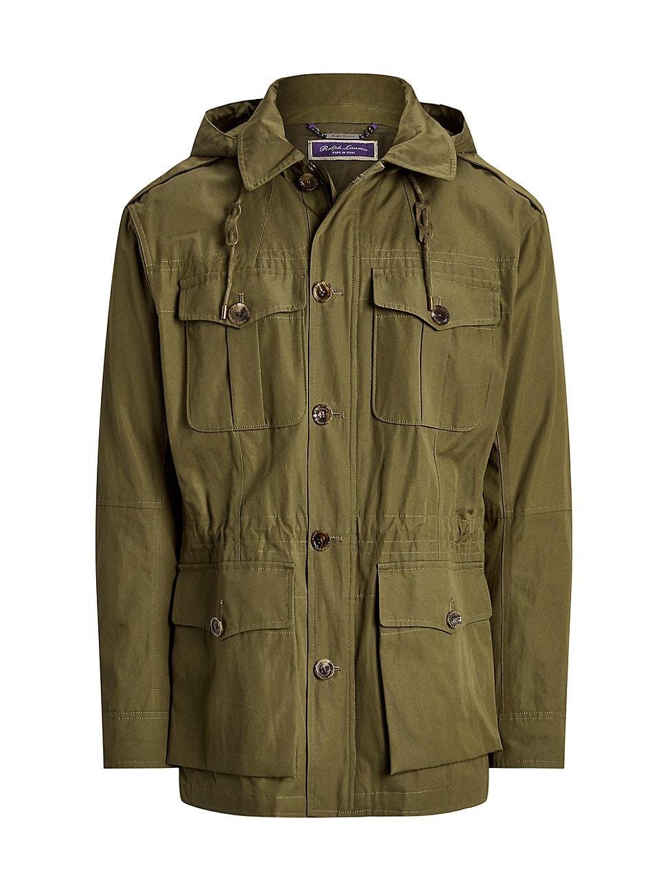 Mens Hartridge Cotton 4-Pocket Jacket Product Image