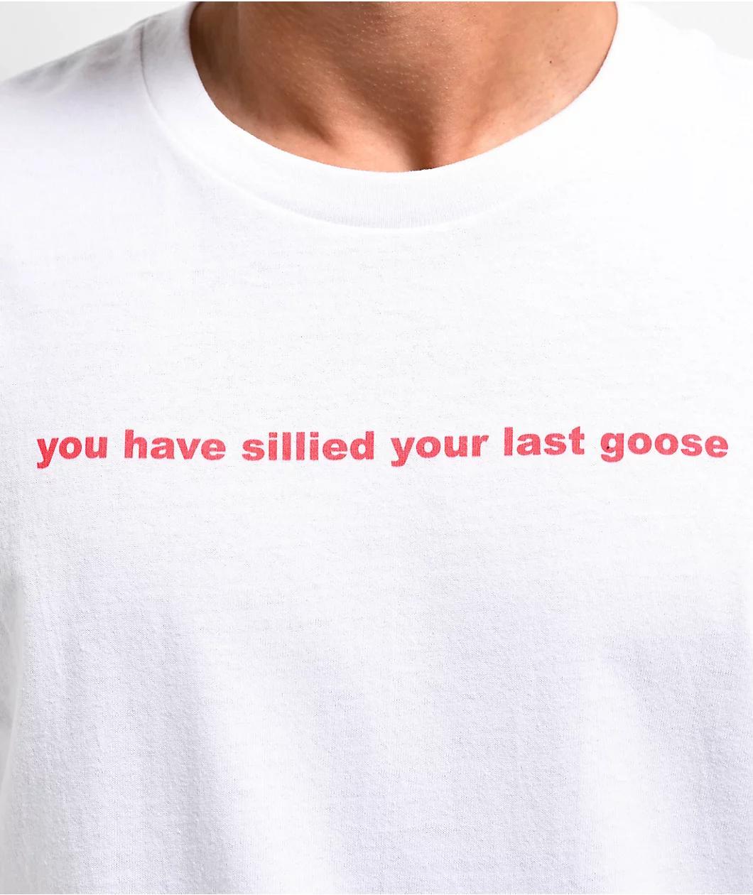 A.LAB Sillied Goose White T-Shirt Product Image