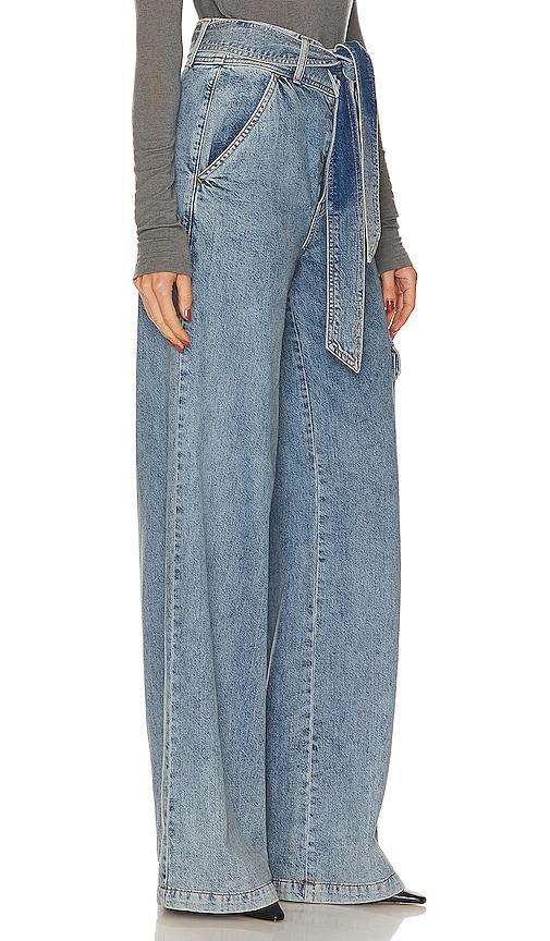 Veronica Beard Belisa Wide Leg Jeans in Silverwood Product Image