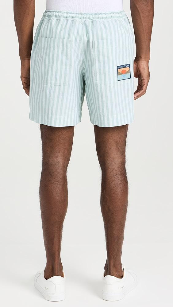 Maison Kitsune Casual Board Shorts 7" | Shopbop Product Image