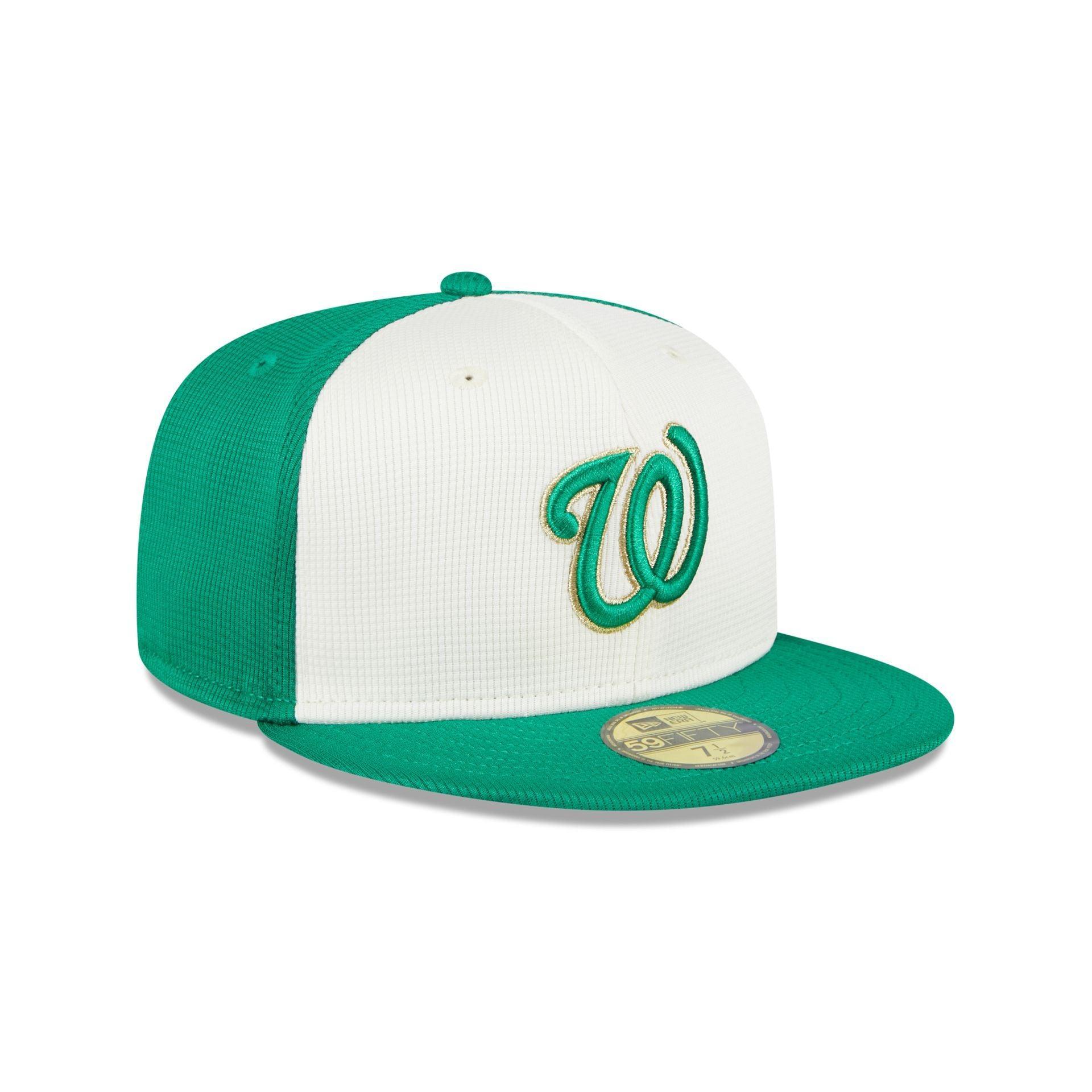 Washington Nationals St. Patrick's Day 2024 59FIFTY Fitted Hat Male Product Image