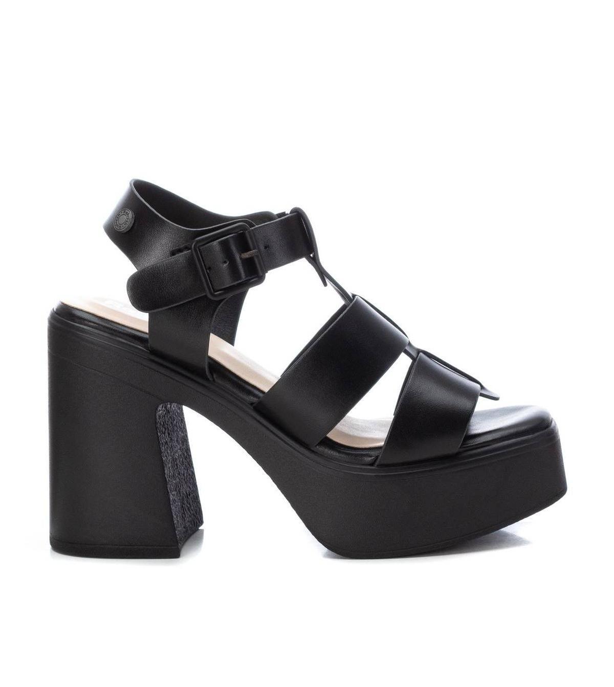 Xti Womens Heeled Platform Sandals By Product Image