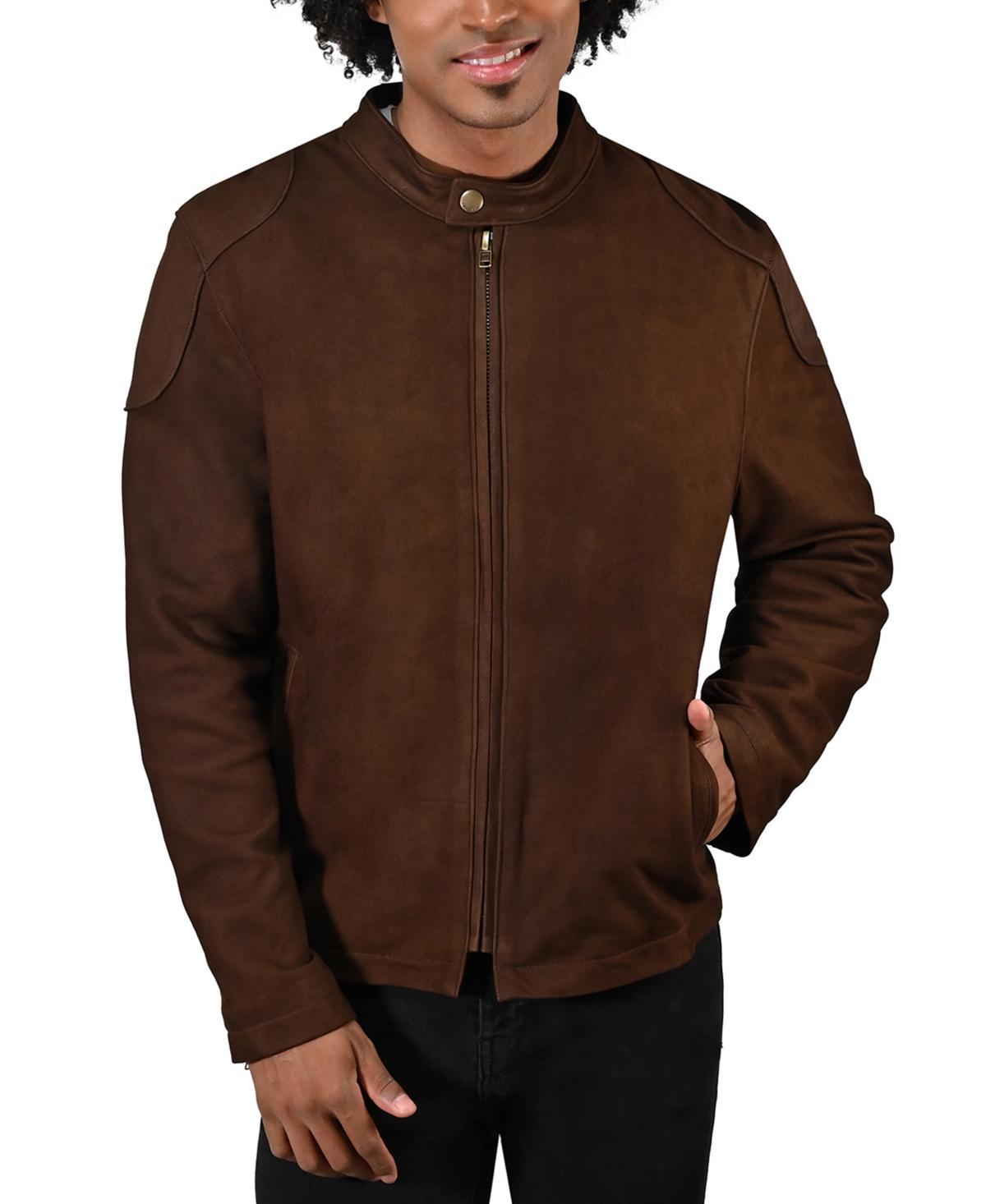 Frye Mens Cafe Racer Leather Jacket Product Image